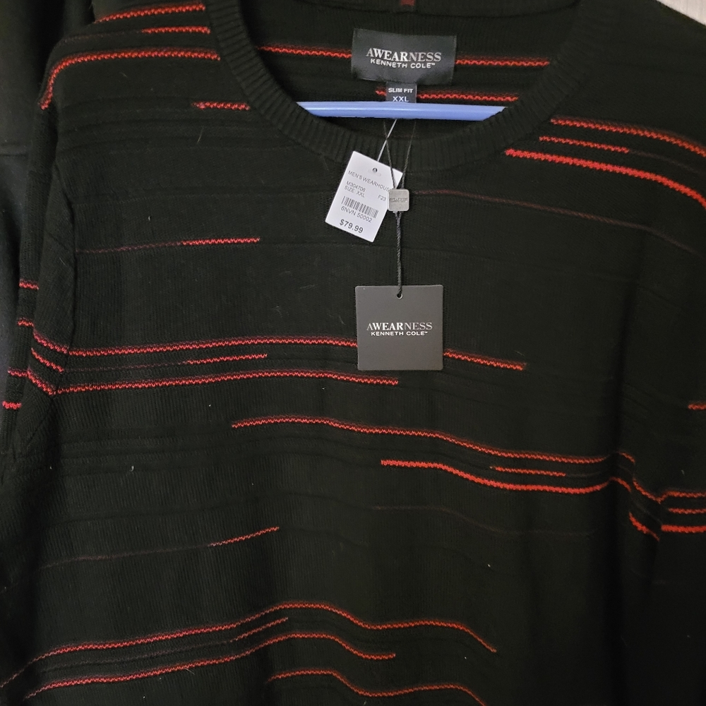 MENS WAREHOUSE KENNETH COLE SWEATER Sz. Xxl NWT